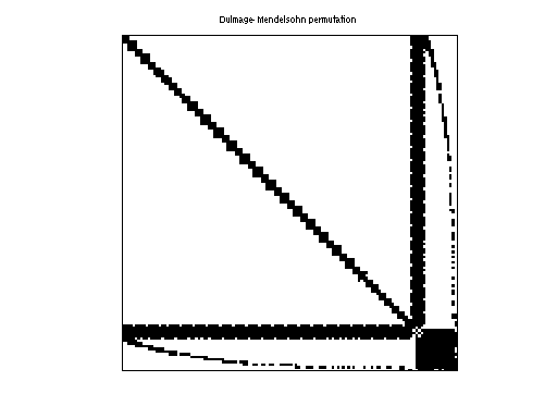 Dulmage-Mendelsohn Permutation of Andrianov/lpl1
