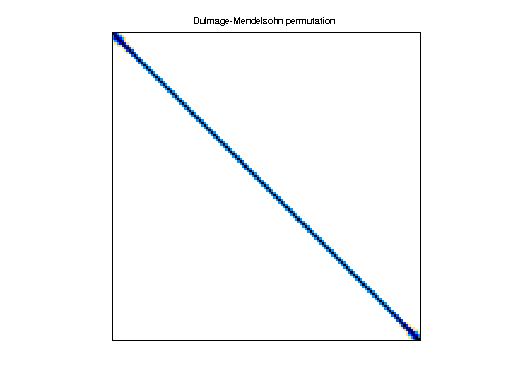 Dulmage-Mendelsohn Permutation of CPM/cz20468