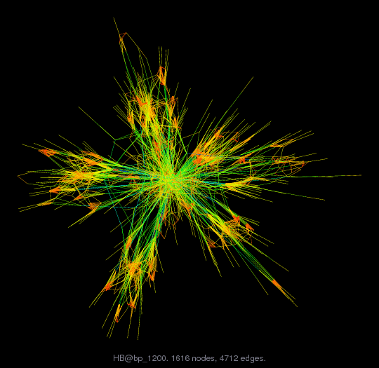 Force-Directed Graph Visualization of HB/bp_1200