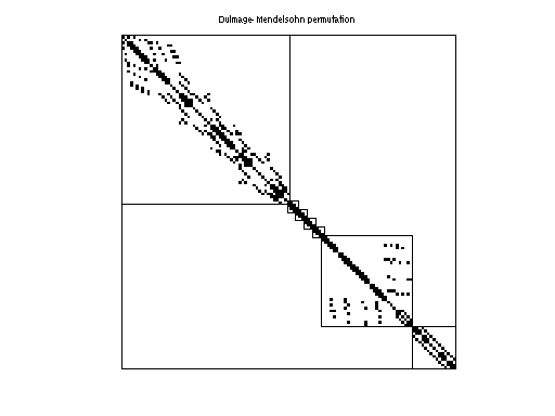 Dulmage-Mendelsohn Permutation of HB/dwt_234