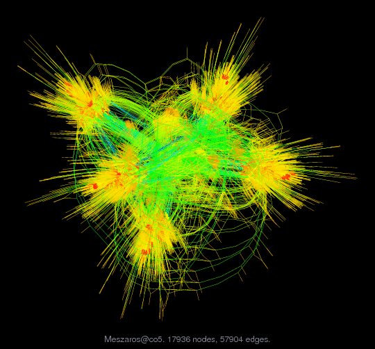 Force-Directed Graph Visualization of Meszaros/co5