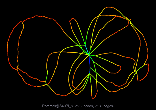 Force-Directed Graph Visualization of Rommes/S40PI_n