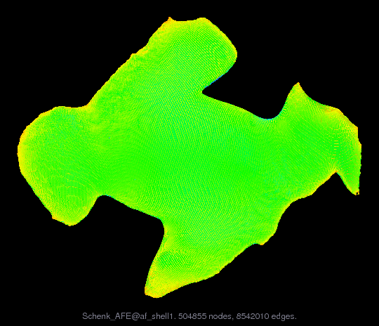 Force-Directed Graph Visualization of Schenk_AFE/af_shell1